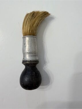 Vintage shaving cream brush